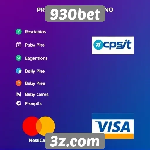 Métodos de pagamento disponíveis no 930bet